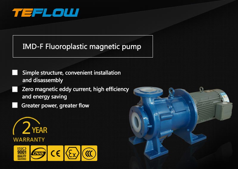 IMD-F Fluorine plastic magnetic pump