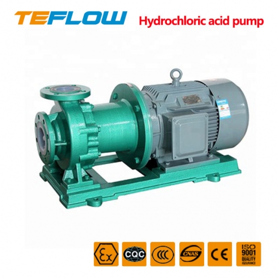 Hydrochloric acid magnetic pump